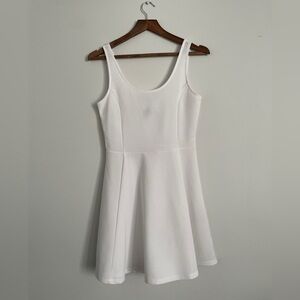 2 for $15 - White knit fit and flare dress